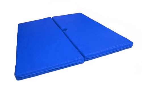 Materac Pole Dance 120x100x5cm niebieski