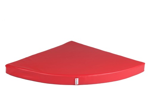 Materac trójkąt czerwony