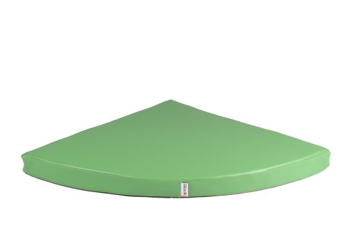 Materac trójkąt zielony