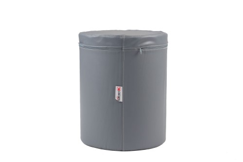 Walec z pianki 50x40cm szary