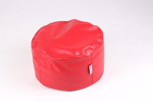 Poducha do siedzenia - średnica 45cm x wysokość 28 cm - czerwona