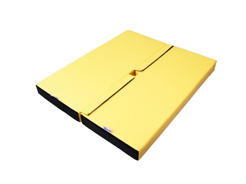 Materac Pole Dance 120 x 100 x 10 cm - żółty