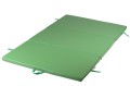 Materac gimnastyczny "Walizka,, zielony MAXI 200x120x5