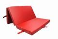Materac gimnastyczny WALIZKA czerwona Large 200x120x10cm
