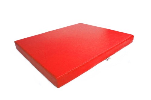Materac Gimnastyczny ECOLE 120X100X10cm MINI antypoślizg czerwony
