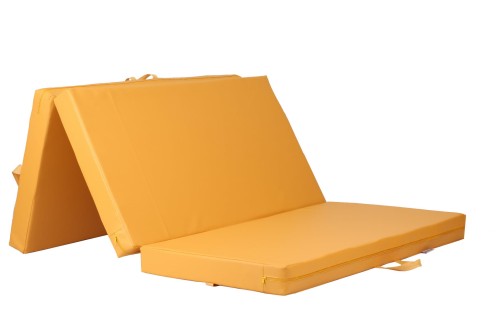 Materac Gimnastyczny WALIZKA 200x120x10cm LARGE żółta