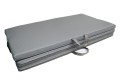Materac gimnastyczny "Walizka,, szary Maxi 200x120x5