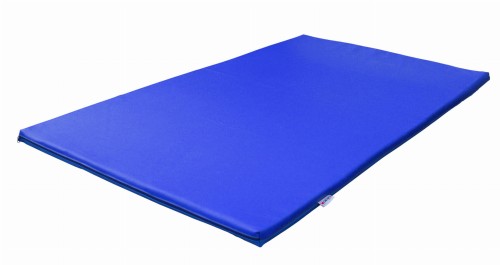 Materac Gimnastyczny Fitness 200x120x5cm antypoślizg niebieski