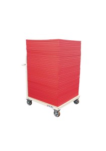 Wózek do transportu mat 1x1m