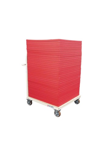 Wózek do transportu mat 1x1m