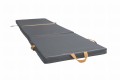 Materac gimnastyczny "Walizka,, szary MINI 200x60x5