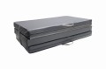 Materac gimnastyczny "Walizka,, szary Large 200x120x10
