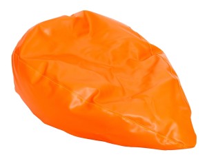 Pufa 62cm x 100cm - pomarańczowa