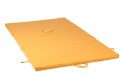 Materac Gimnastyczny WALIZKA 200x120x5cm MAXI żółta