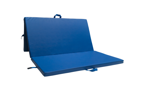 Materac Gimnastyczny WALIZKA 200x120x5cm MAXI niebieska