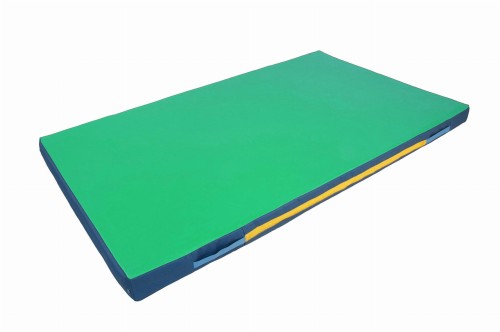 Materac Gimnastyczny ECOLE 200x120x10cm bez antypoślizgu seledynowy