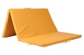 Materac Gimnastyczny WALIZKA 200x120x5cm MAXI żółta