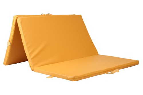 Materac Gimnastyczny WALIZKA 200x120x5cm MAXI żółta