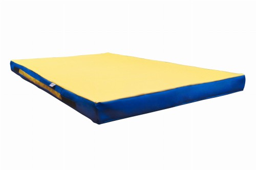 Materac Gimnastyczny ECOLE 200x120x10cm antypoślizg żółty