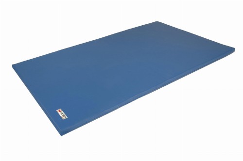 Materac Gimnastyczny Fitness 200x120x5cm bez antypoślizgu niebieski